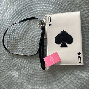 Unique Kate Spade Queen of Spades Evening Bag